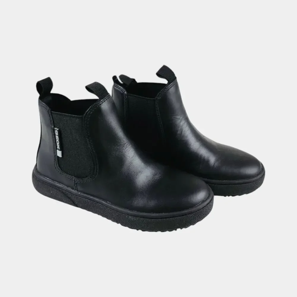 Geox Theleven Boy Black Boots - Picture 1 of 10